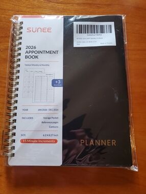 Appointment Book Planner 2026 New